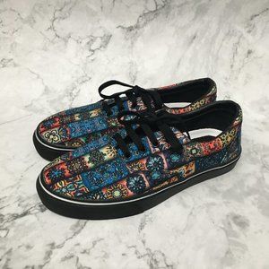 Vintage Boho Pattern Street Shoes